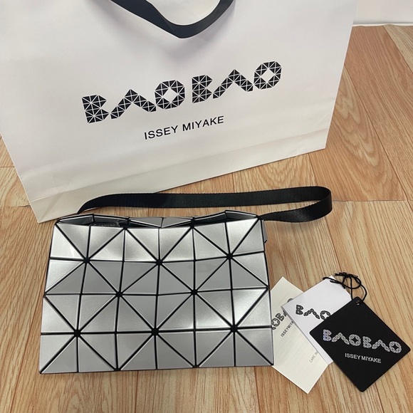 BAO BAO ISSEY MIYAKE - silver Carton bag